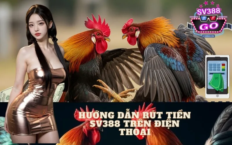 Hướng dẫn rút tiền SV388 trên điện thoại